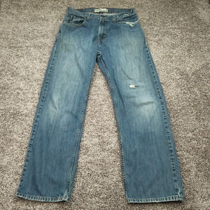Vintage 90s Levis 559 Relaxed Straight Jeans Mens 33x32 Blue Denim